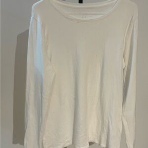 a new day Cream Long Sleeve Top